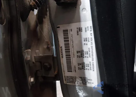 2004 Volvo Xc90 T6 z USA, uszkodzony, nr VIN YV1CZ91H341115892